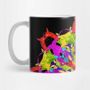 colour splash mandala Mug